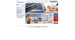 Desktop Screenshot of energyplusbatteries.com